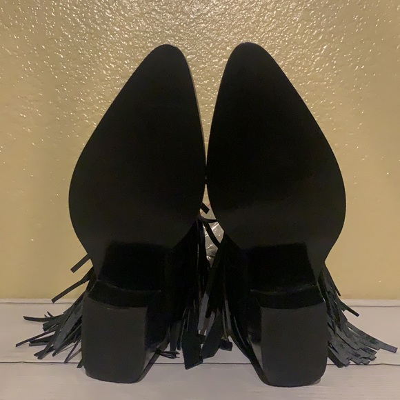 NWOB Rebel By Rebel Wilson Sz 11 Black Ankle Boots - Picture 11 of 12